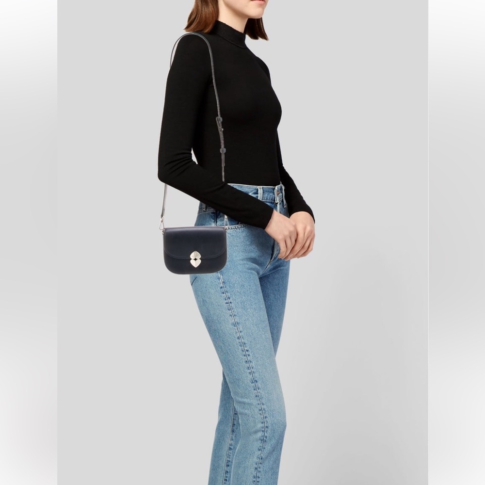 Kate Spade New York Leather Crossbody Bag – Blue Leather - Picture 4 of 6